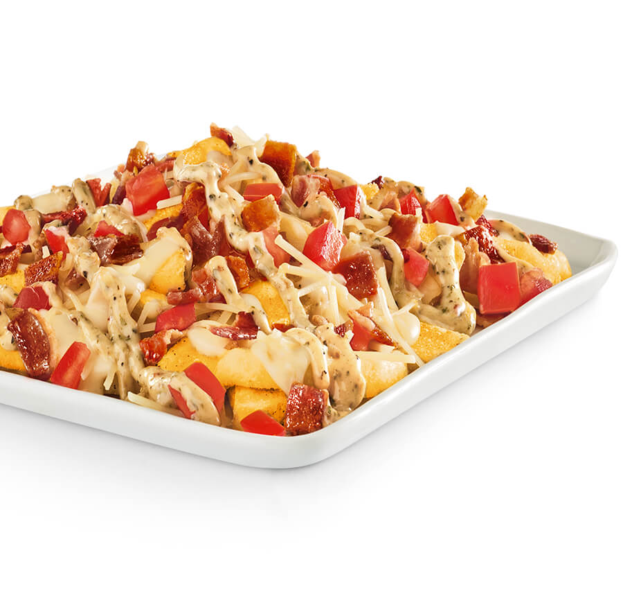 Cheesy Bacon Truffle Fries