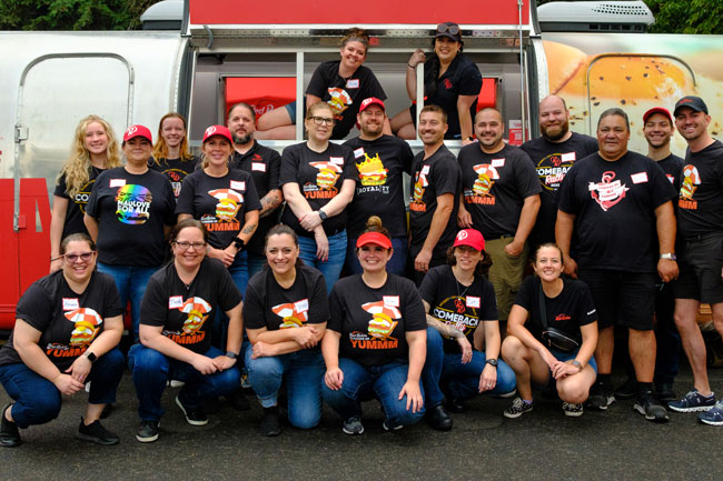 Team Members in Seattle during Summer of Yummm