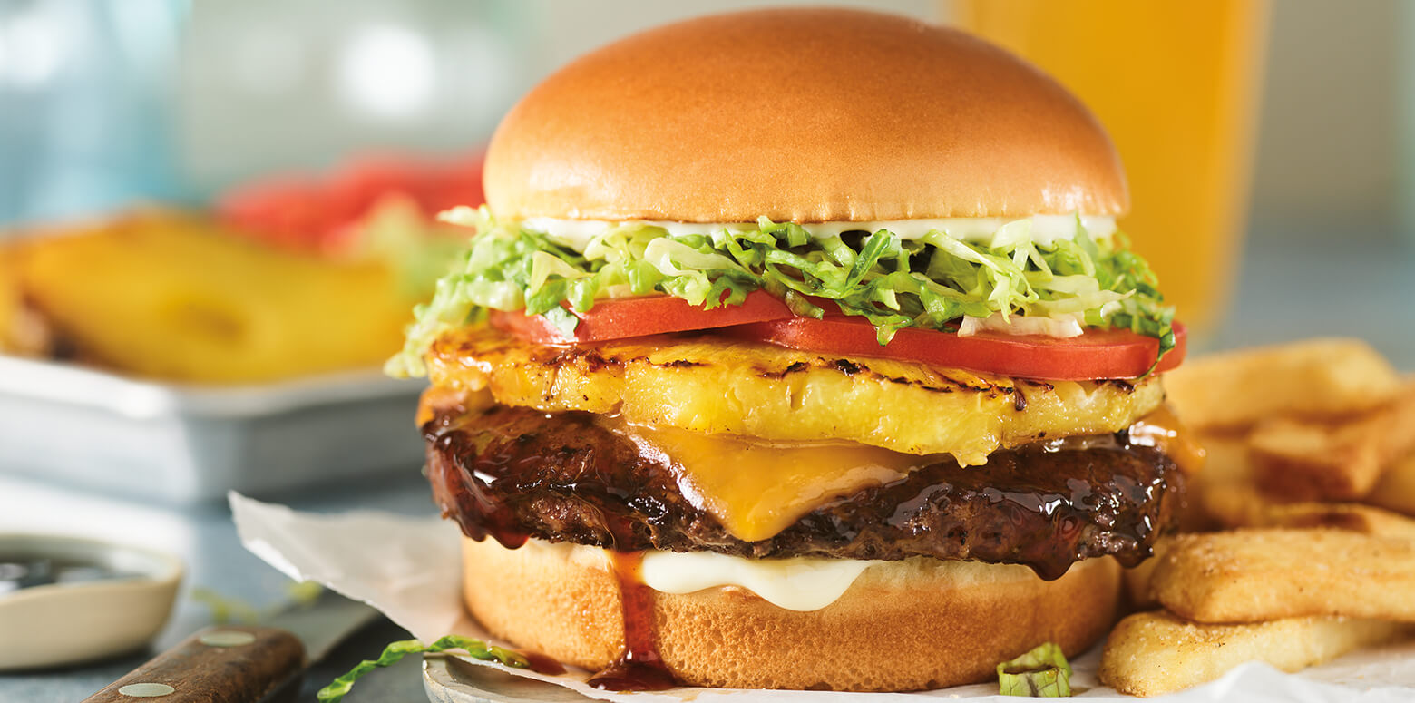 Banzai Burger with Steak Fries