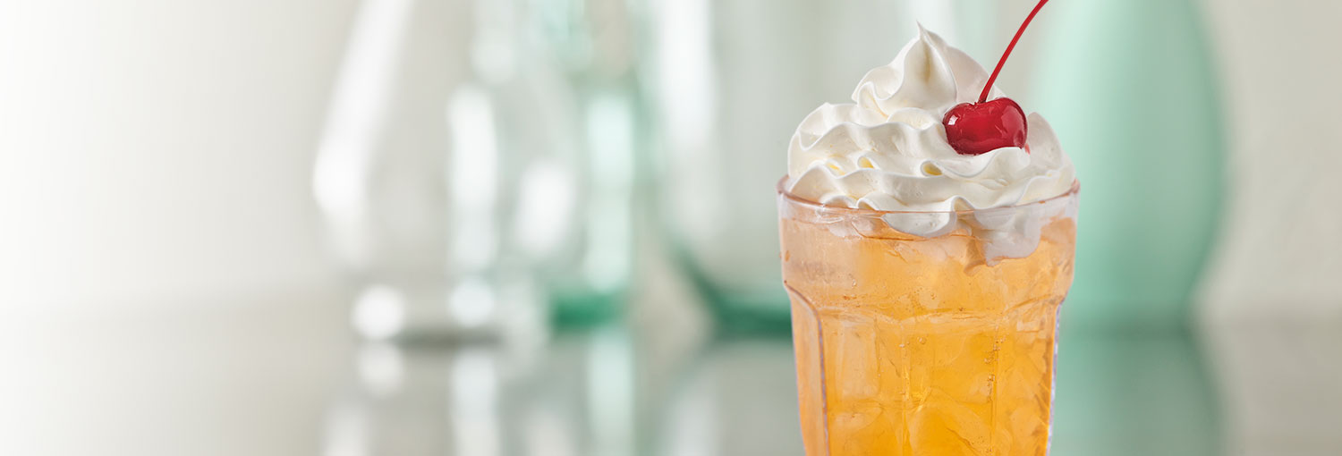 Kids Orange Cream Soda Red Robin