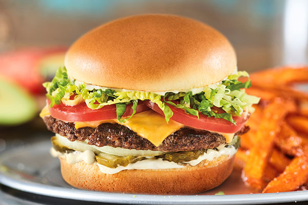 Red robin veggie burger store