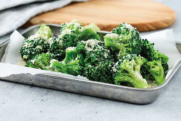 Bottomless Garlic Parmesan Broccoli