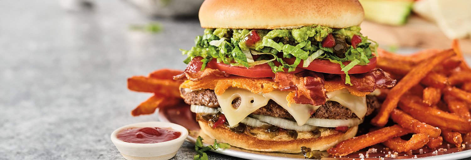 MadLove Burger with a Bottomless Side