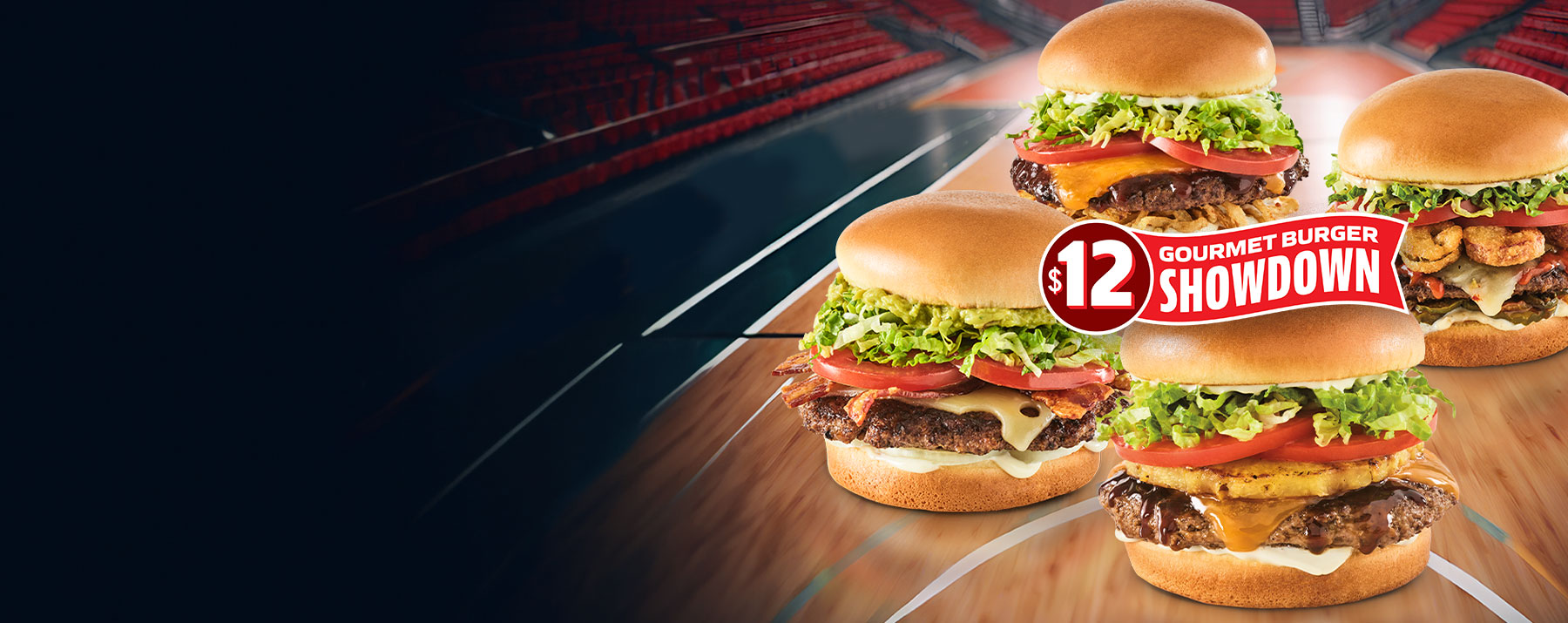 $12 Gourmet Burger Showdown Round-by-Round deals