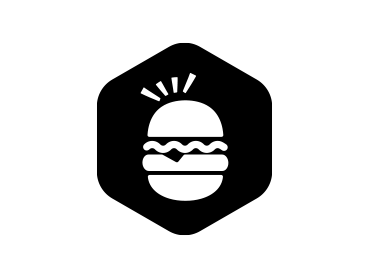 blackout burger icon