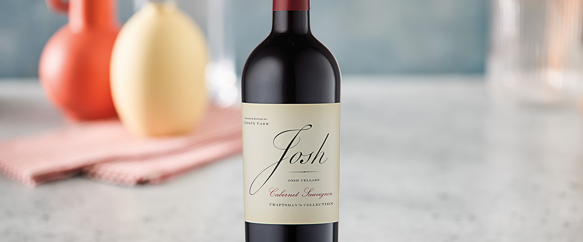 Bottle of Josh Cellars Cabernet
