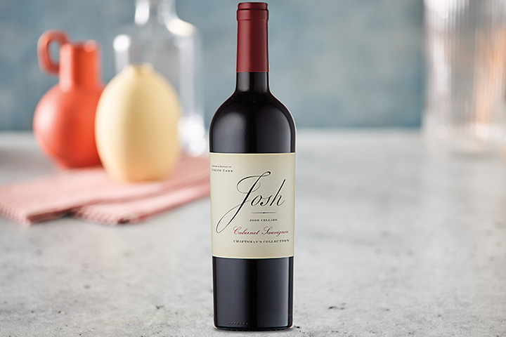 Bottle of Josh Cellars Cabernet