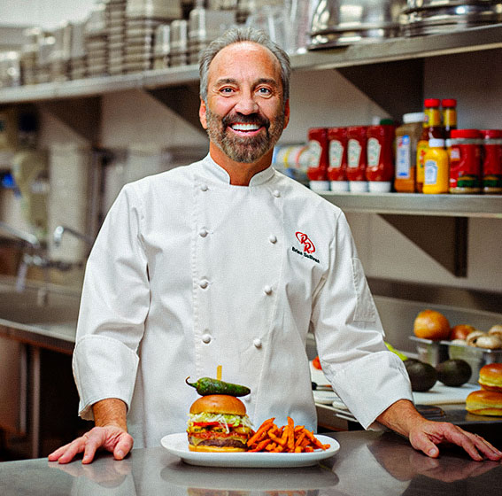 Chef Brian in the kitchen