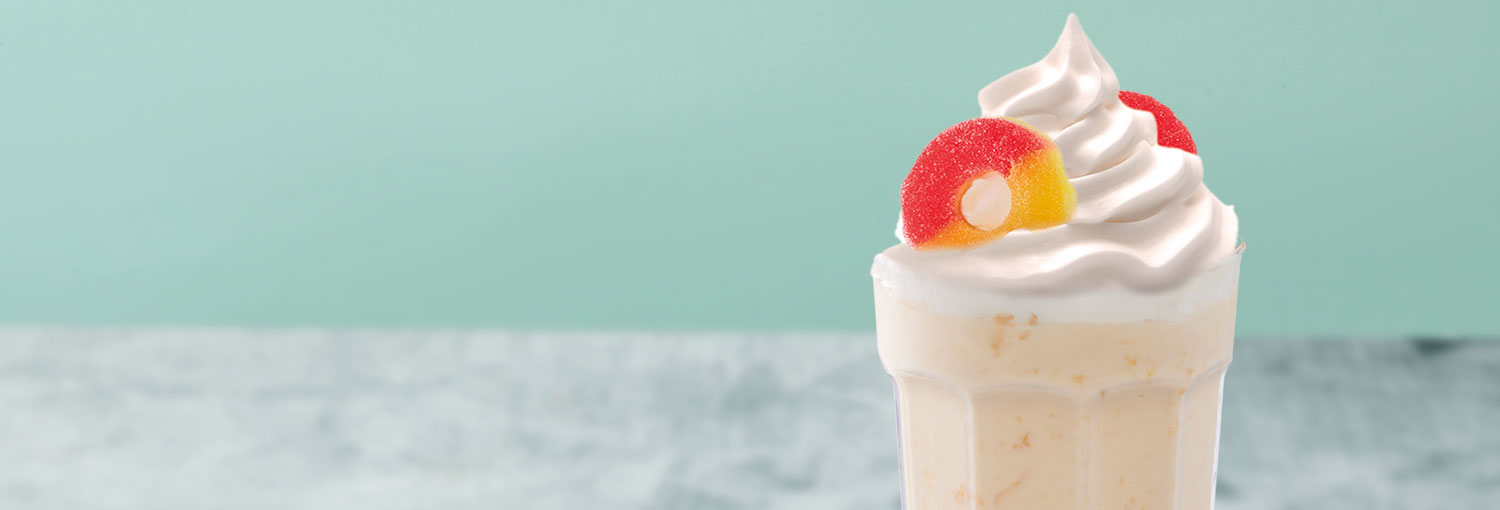 Kids Peaches and Cream Milkshake