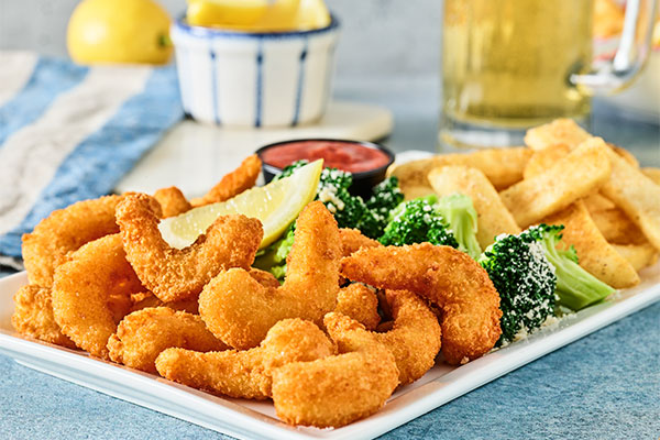 Crispy Fried Shrimp Entrée