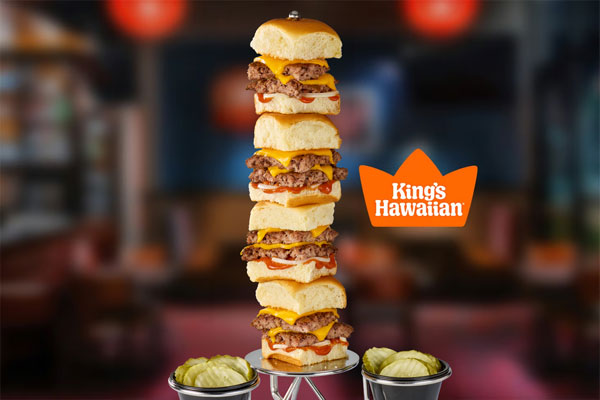 Towering Double Cheeseburger Sliders