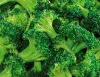 Steamed broccoli close-up