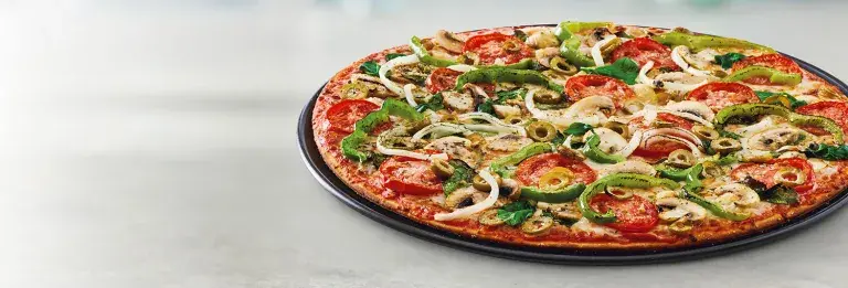 Very Vegy with Cauliflower Crust