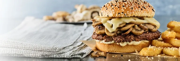 Sautéed Shroom Burger