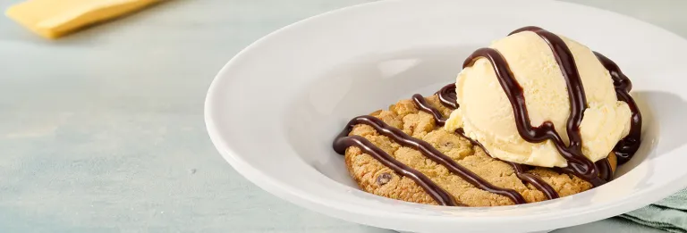 Warm Cookie Sundae