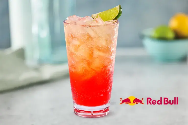 Raspberry Limeade Red Bull Refresher
