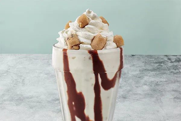 Cookie Dough Vanilla Milkshake