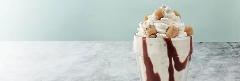 Cookie Dough Vanilla Milkshake