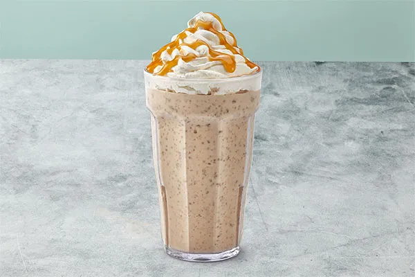 Kids Caramel Brownie Milkshake