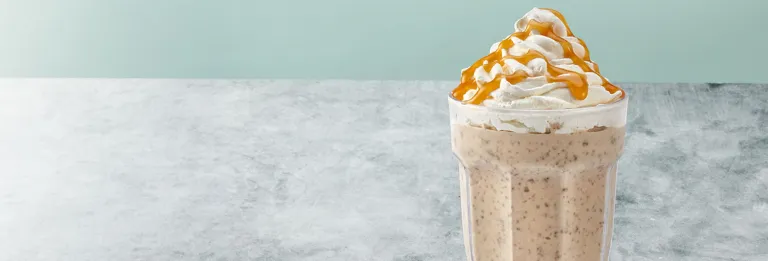 Kids Caramel Brownie Milkshake