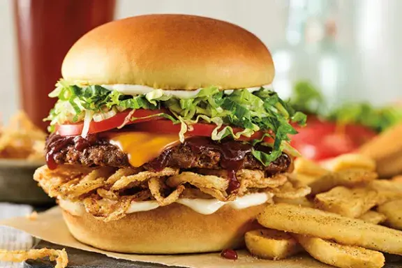Whiskey River BBQ Burger