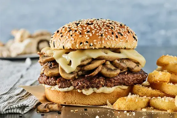 Sautéed Shroom Burger