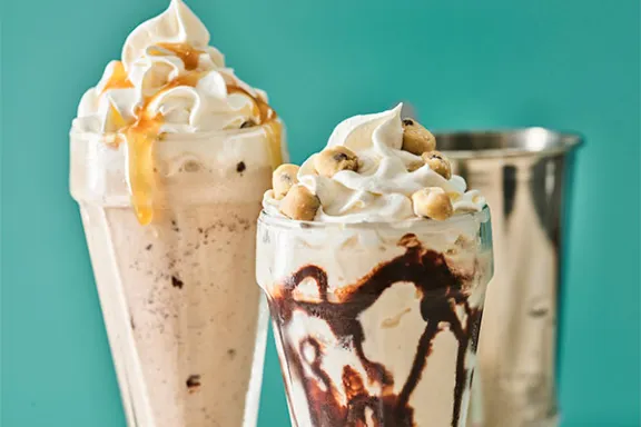 Red Robin Milkshakes