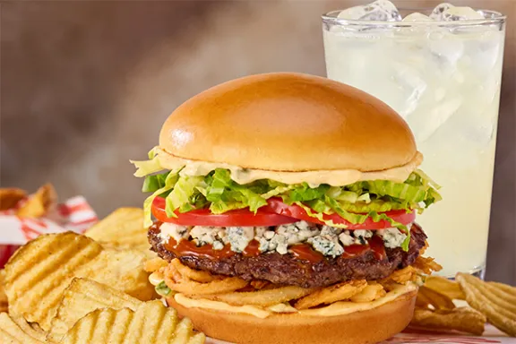 Big Yummm Deal with Bleu Ribbon Burger and Lemonade