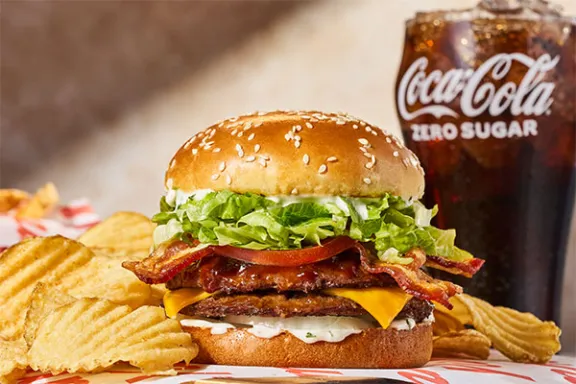 Big Yummm Deal with Bacon Ranch Double and Coke Zero