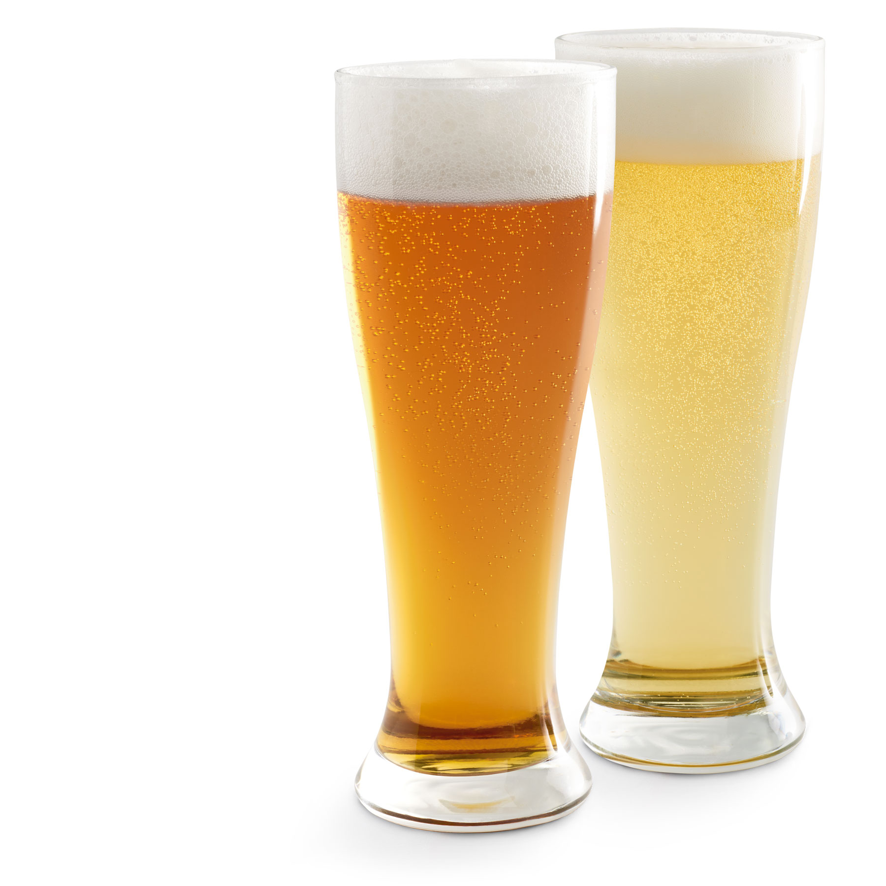 Two glasses of beer