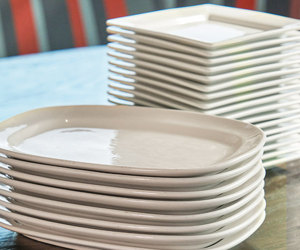 Stacked plates
