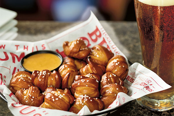 Pretzel Bites with Beer Cheese