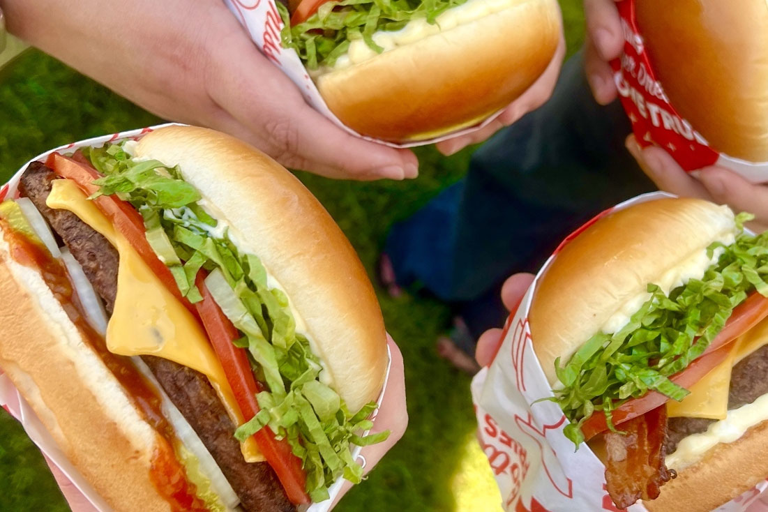 Juicy Gourmet Burgers To-Go and 20% Off