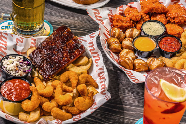 Two For You Entrées and Triple The Yummm Appetizers